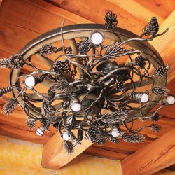 A luxury chandelier Pine - an interior light